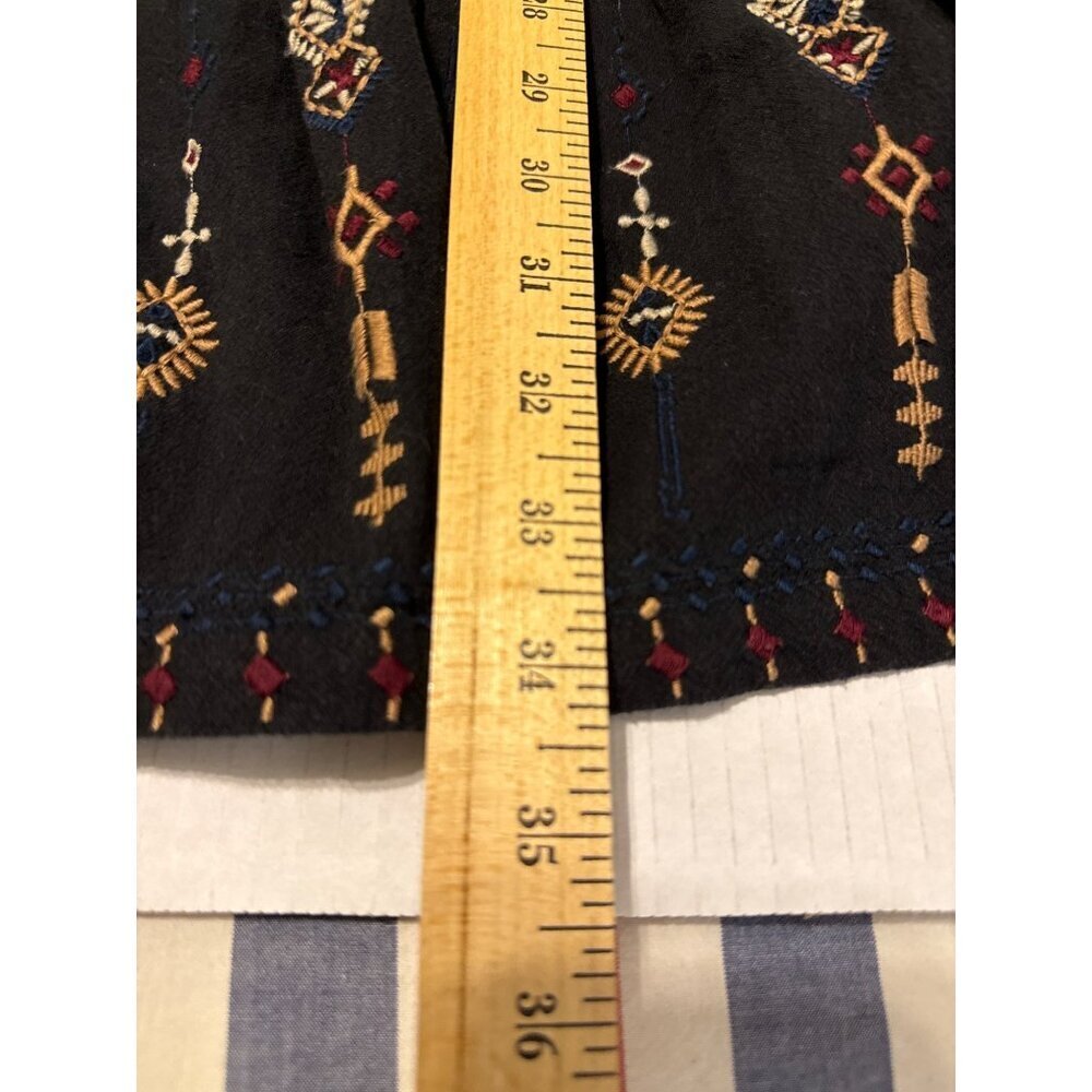 Superdry Anisa Embroidered Short Tiered Dress Size 6 - Picture 15 of 16